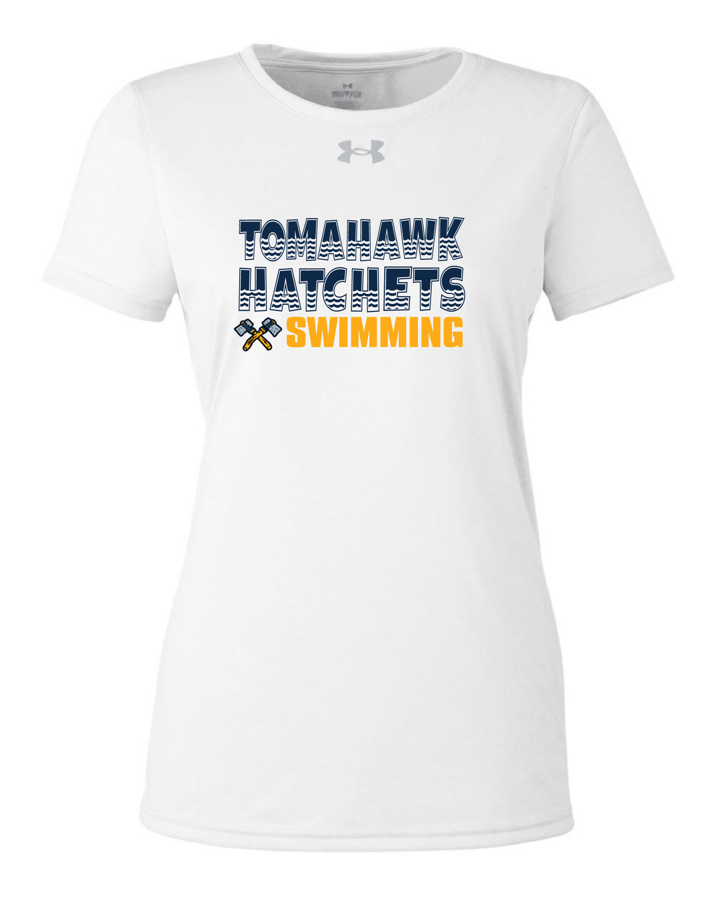 Ladies Swim UA Short Sleeve Tee