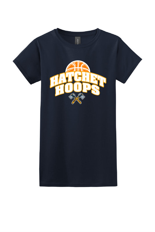 Ladies Hatchet Hoops Short Sleeve Tee