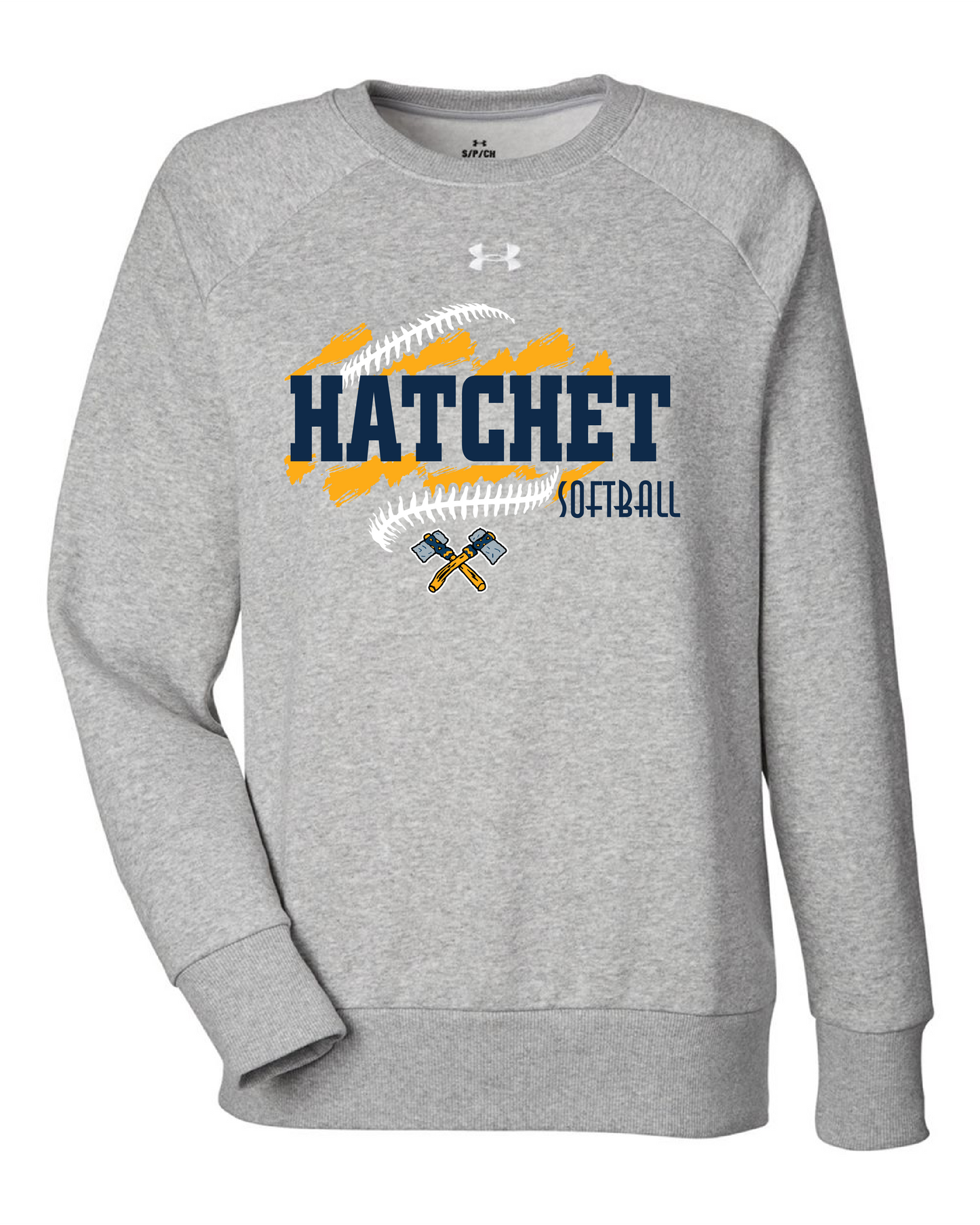 THS Softball Ladies UA Crewneck