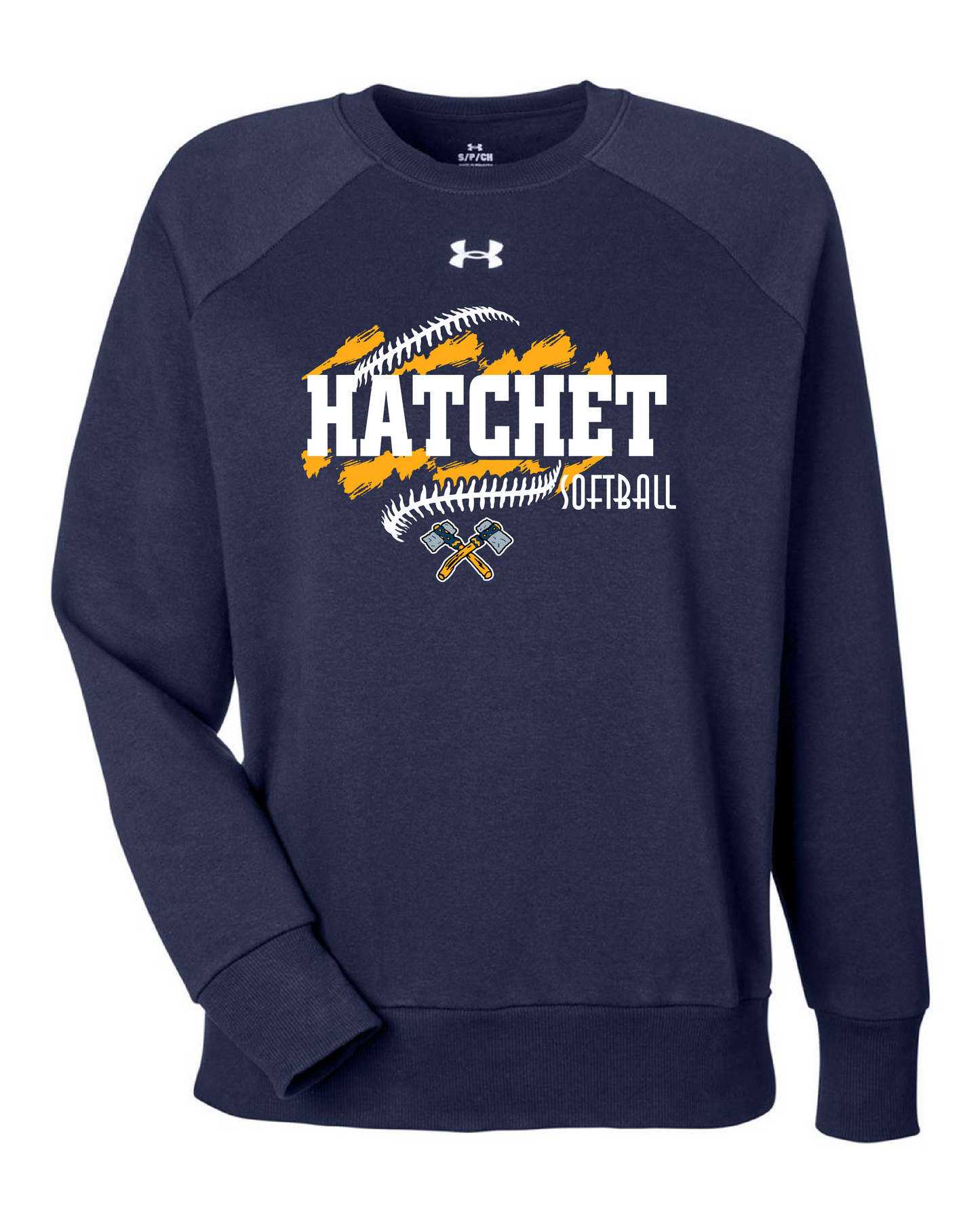 THS Softball Ladies UA Crewneck