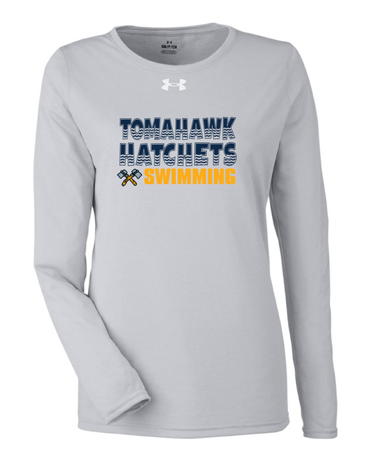 Ladies Swim UA Long Sleeve Tee
