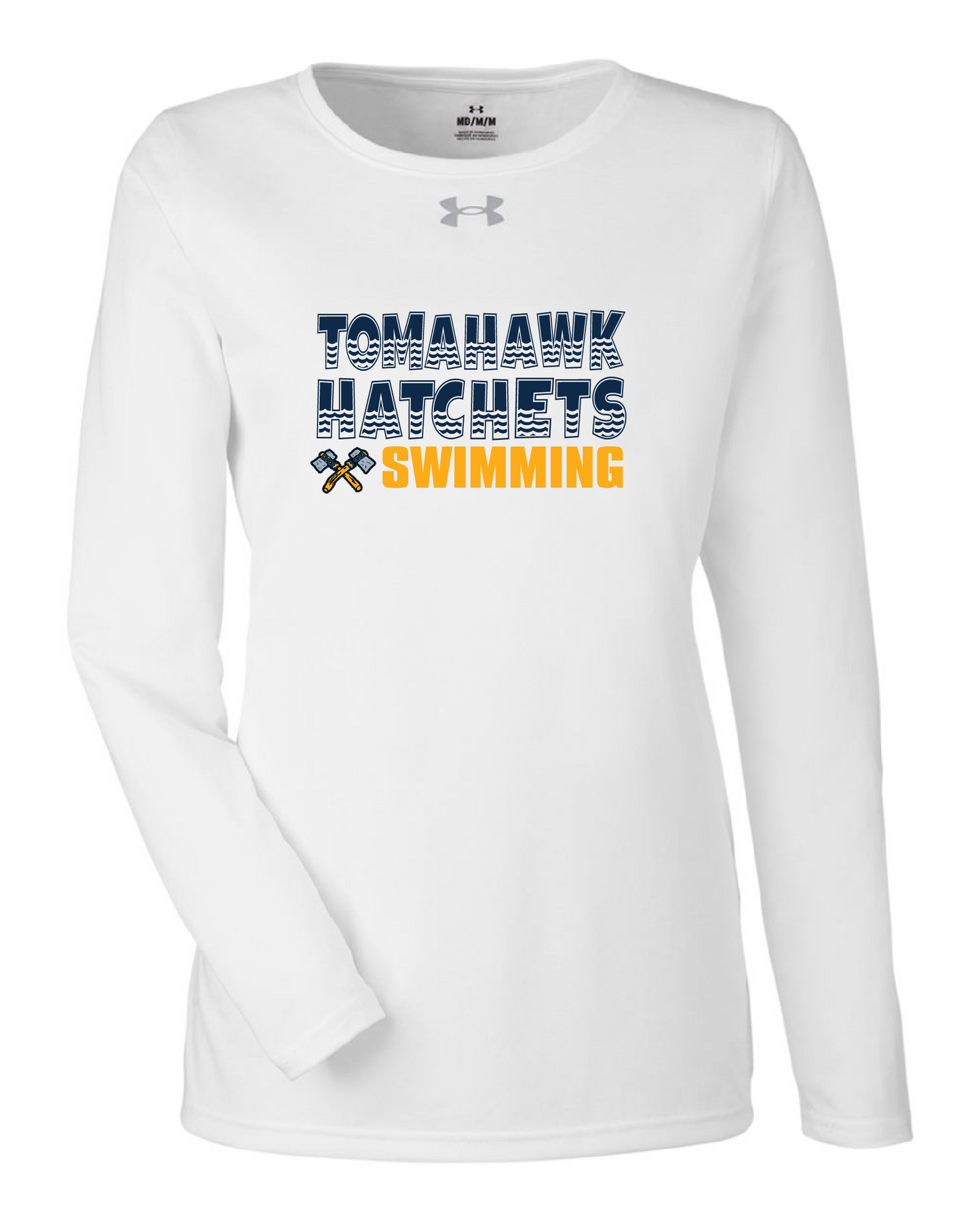 Ladies Swim UA Long Sleeve Tee
