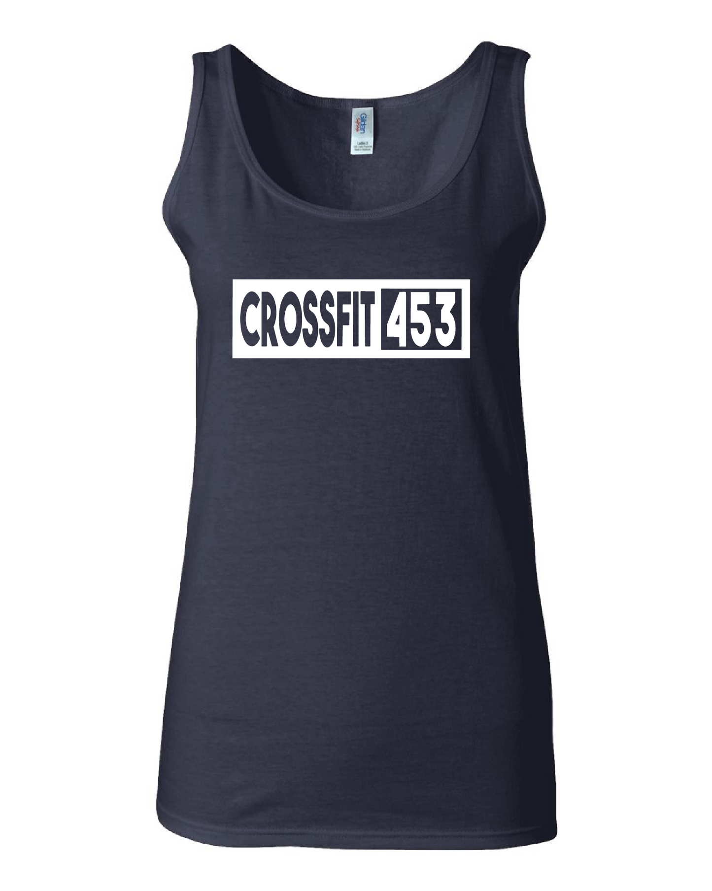 Womens Navy CROSSFIT 453 tank