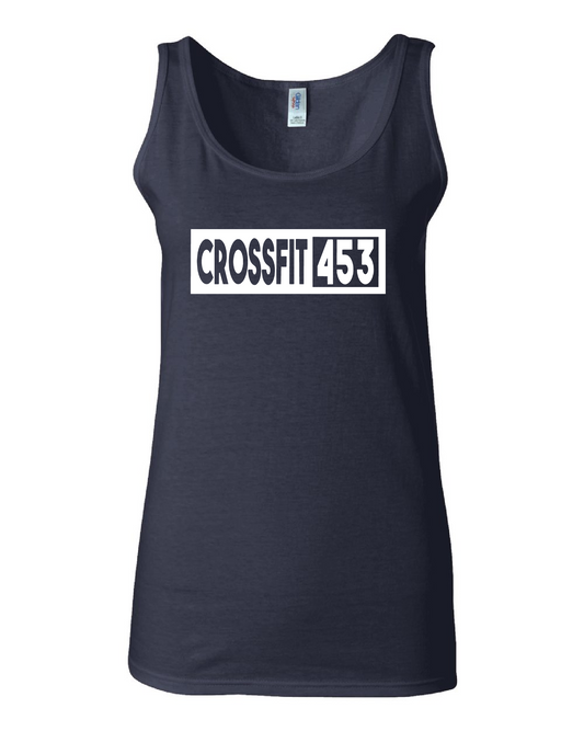 Womens Navy CROSSFIT 453 tank
