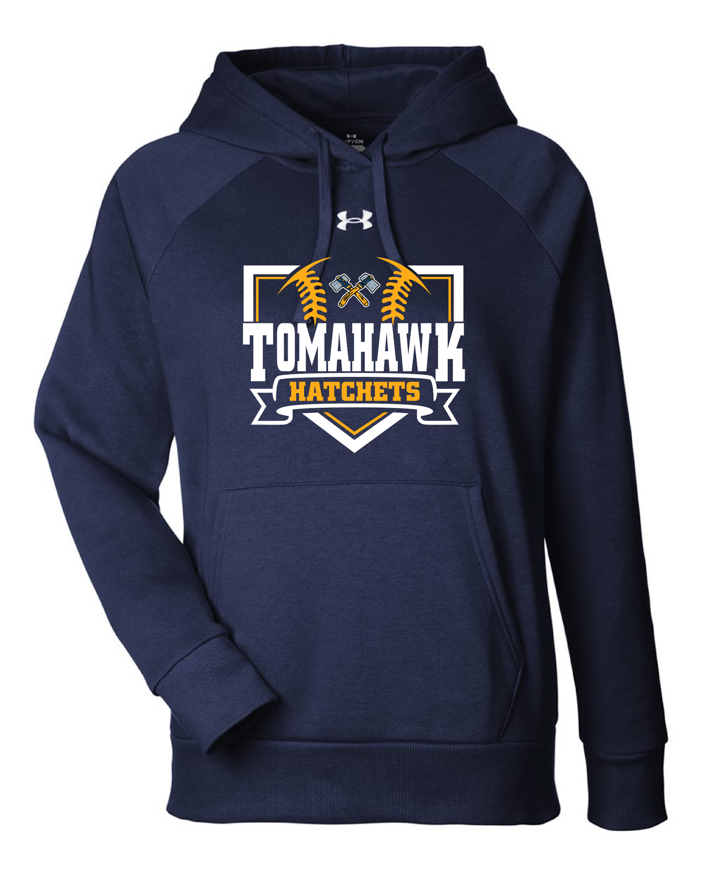 Tomahawk Baseball Ladies UA Hoodie