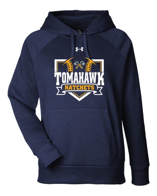 Tomahawk Baseball Ladies UA Hoodie