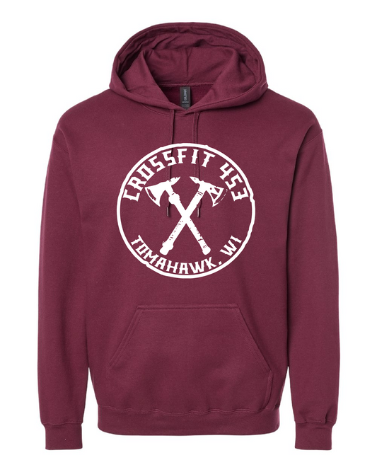 Maroon Hooded Sweatshirt
