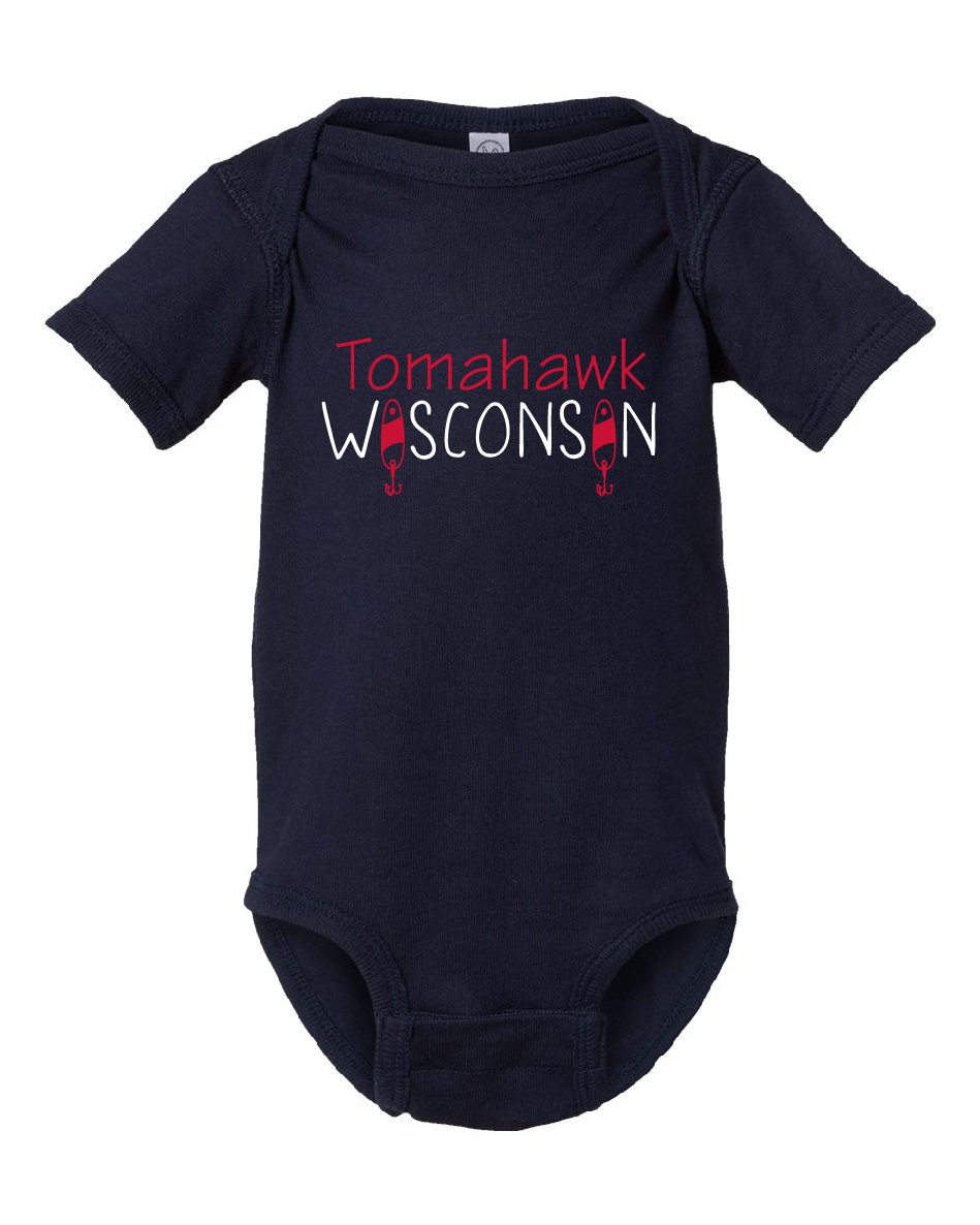 Fishing Lure Infant Bodysuit