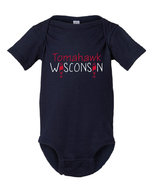 Fishing Lure Infant Bodysuit