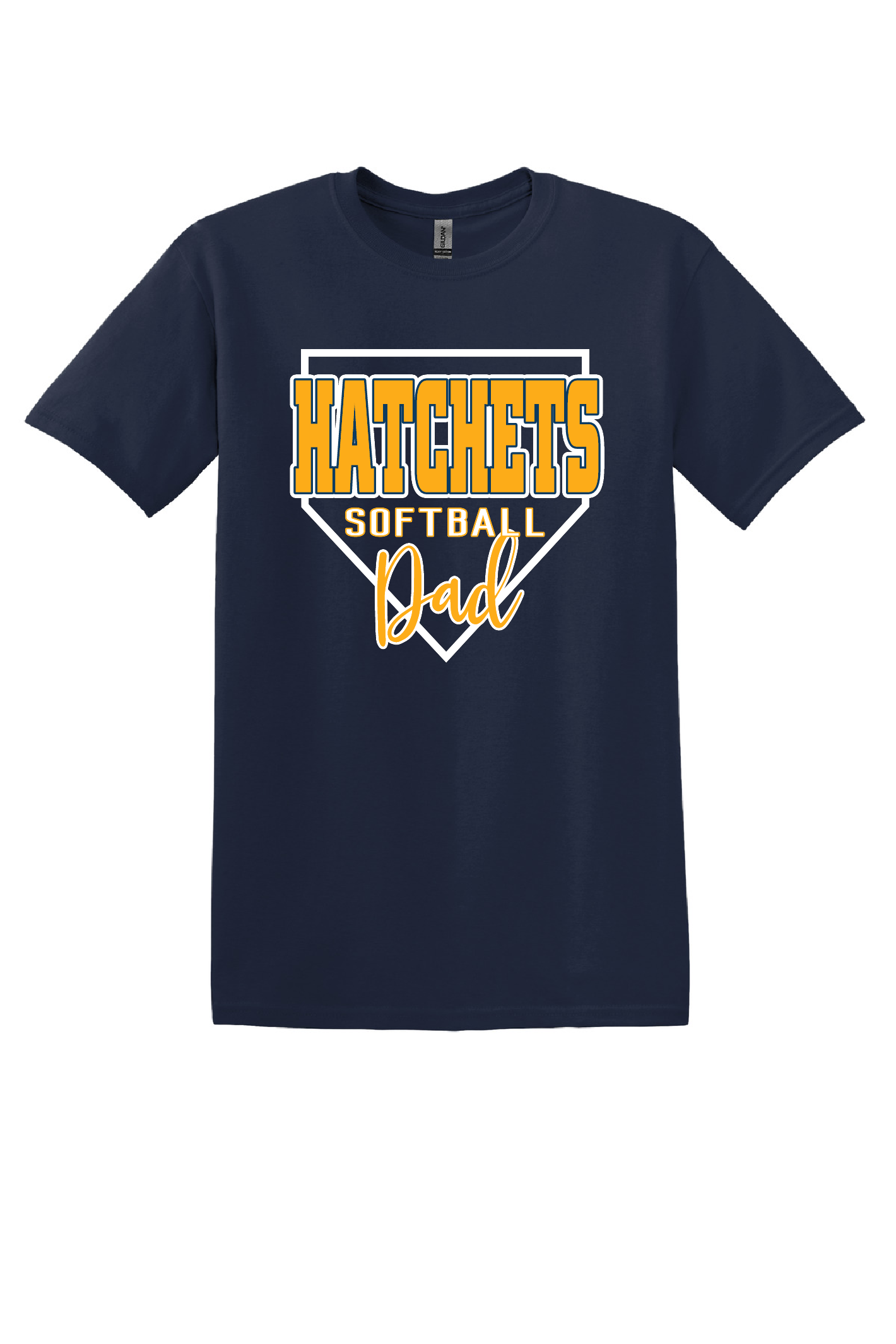 Tomahawk Softball Dad Tee