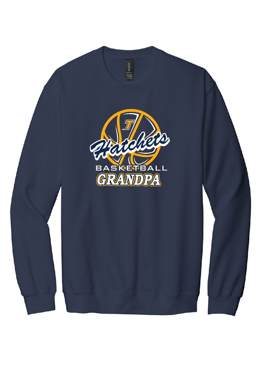 Hatchets Basketball Grandpa Crewneck