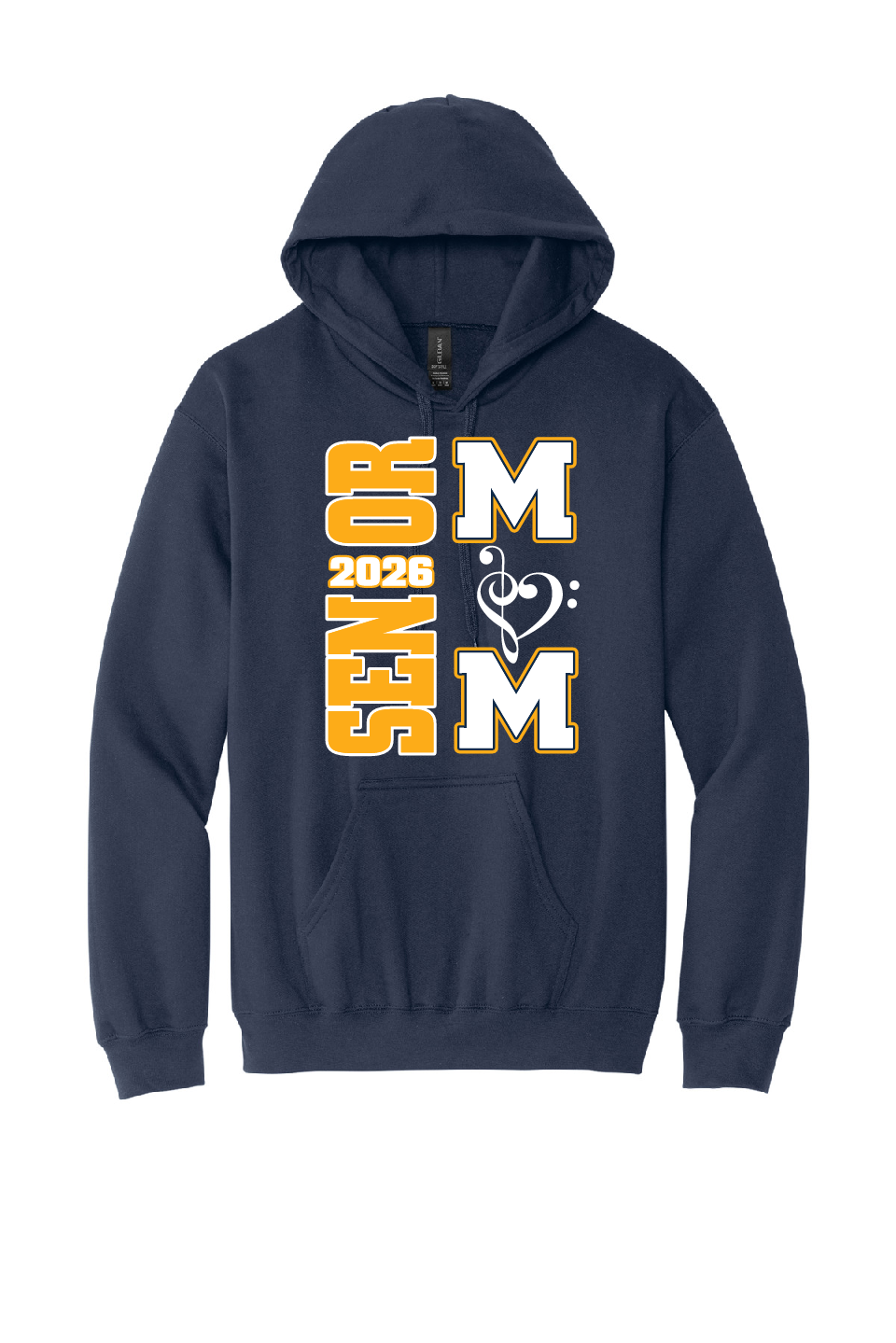 Music Senior Mom Hoodie