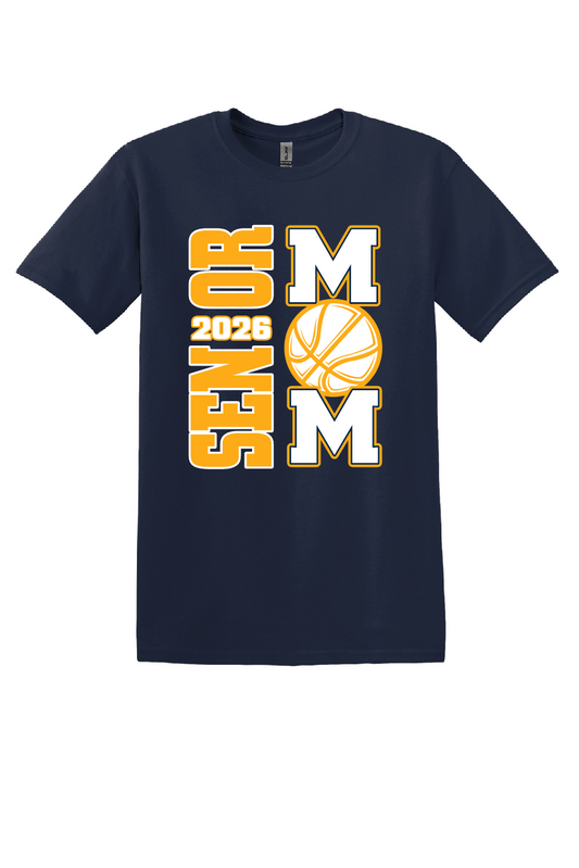 Basketball Senior Mom Tee