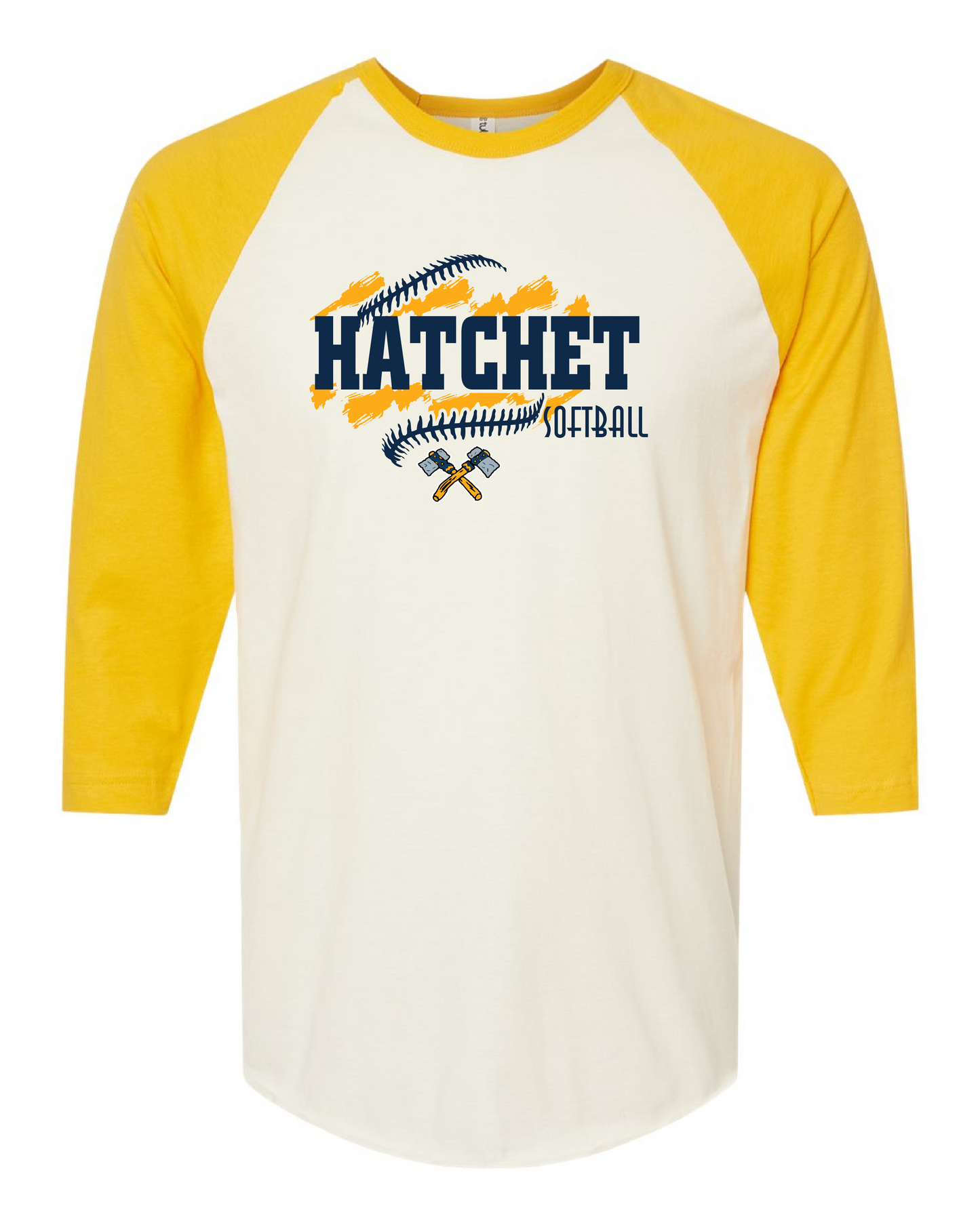 THS Softball Unisex Raglan T Shirt