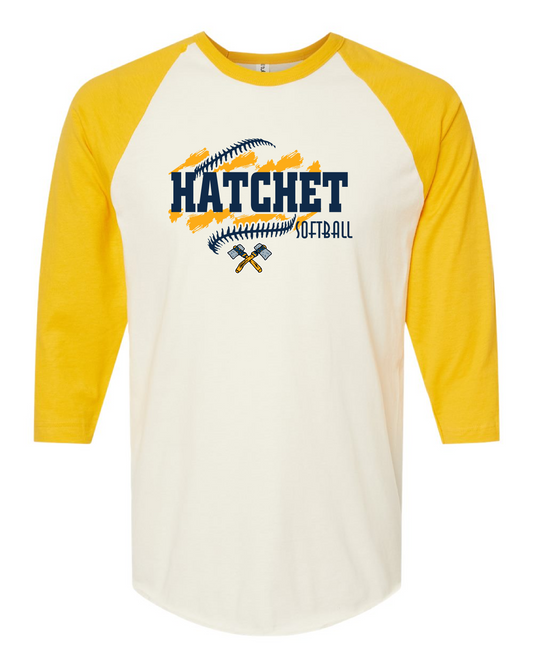 THS Softball Unisex Raglan T Shirt