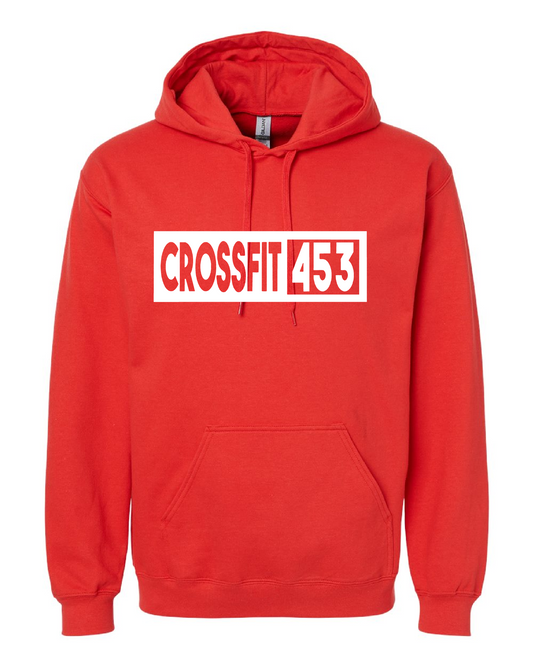 Red  Hooded Sweatshirt