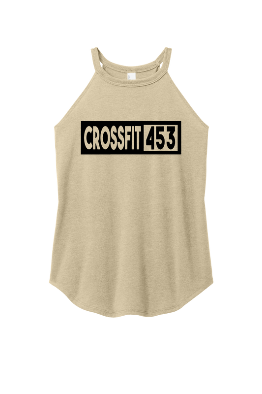 Womens Tan Rocker Tank