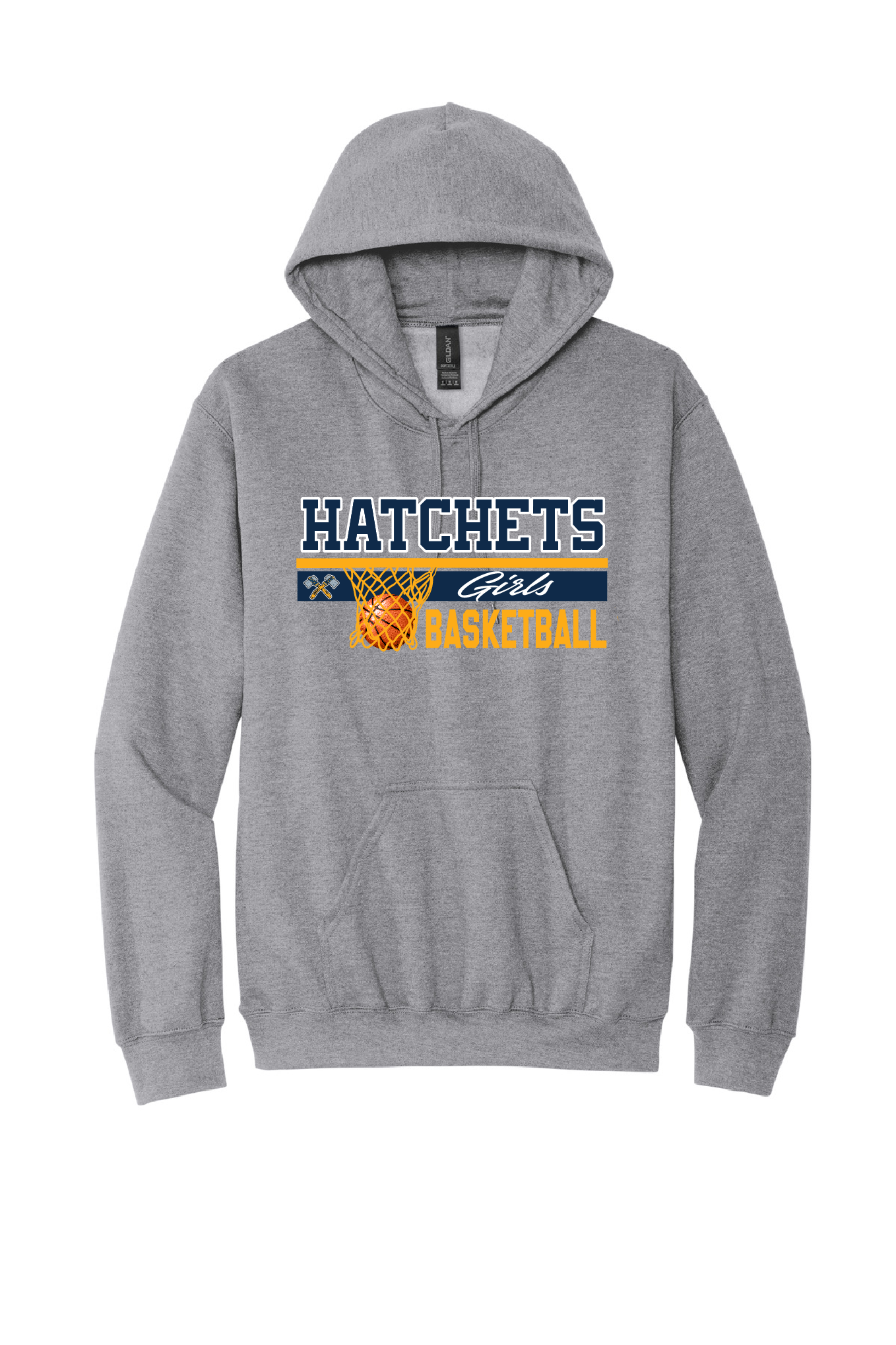 Girls Basketball Youth Hoodie