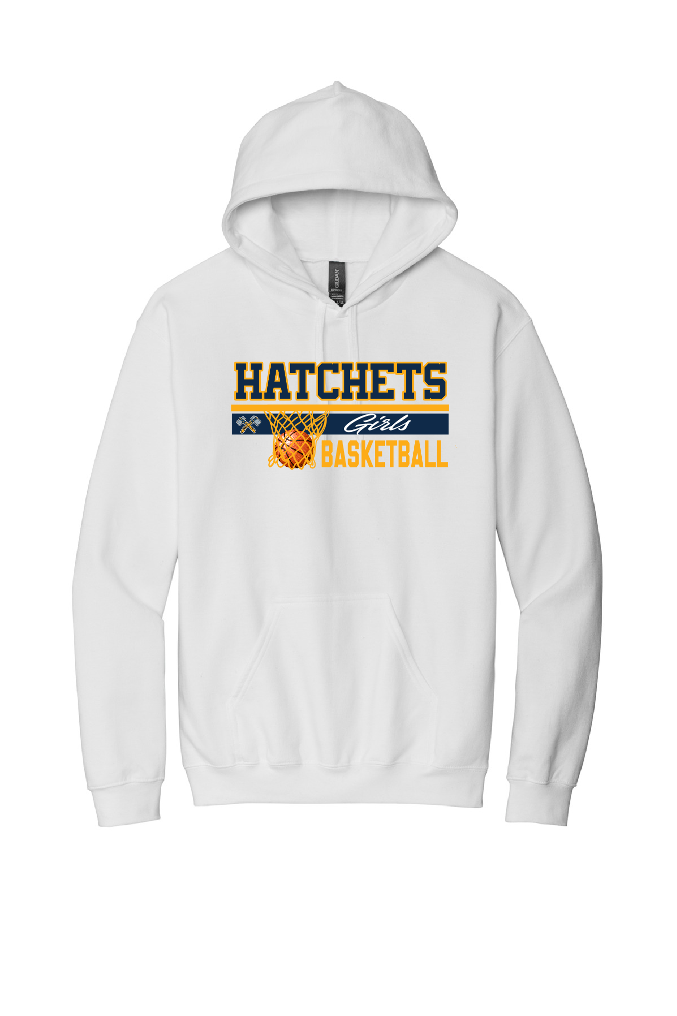 Girls Basketball Youth Hoodie