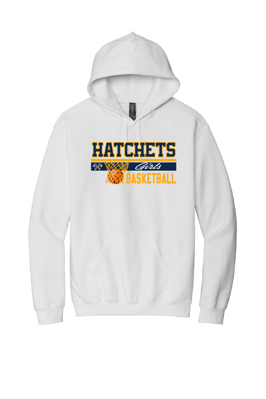 Unisex Girls Basketball Hoodie