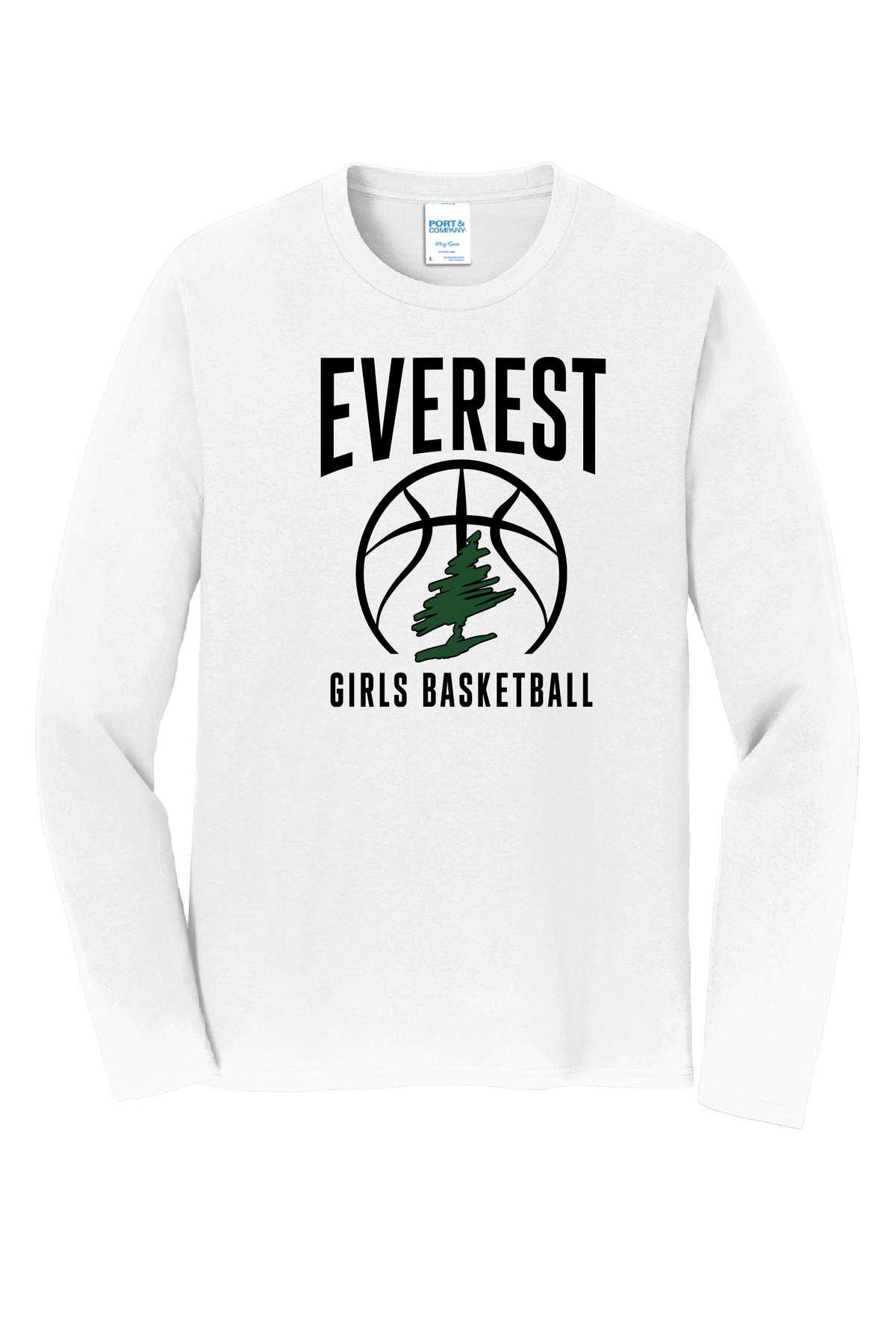 Everest Basketball Long Sleeve Tee