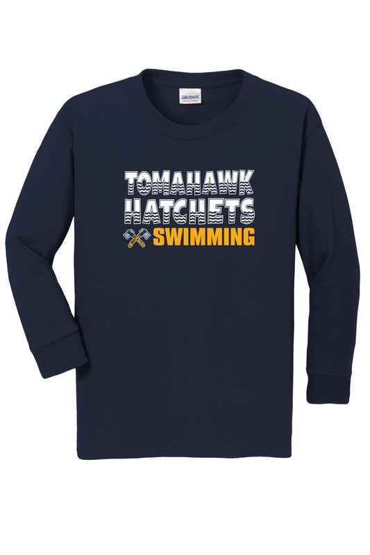 Youth Swim Long Sleeve Tee