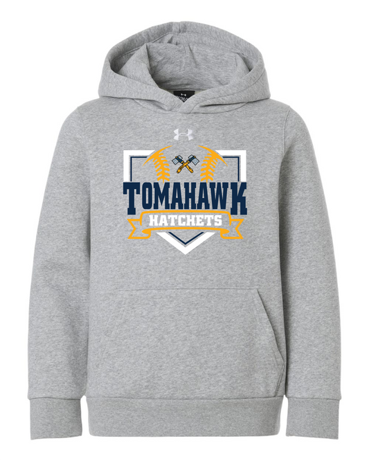 Tomahawk Baseball Youth UA Hoodie