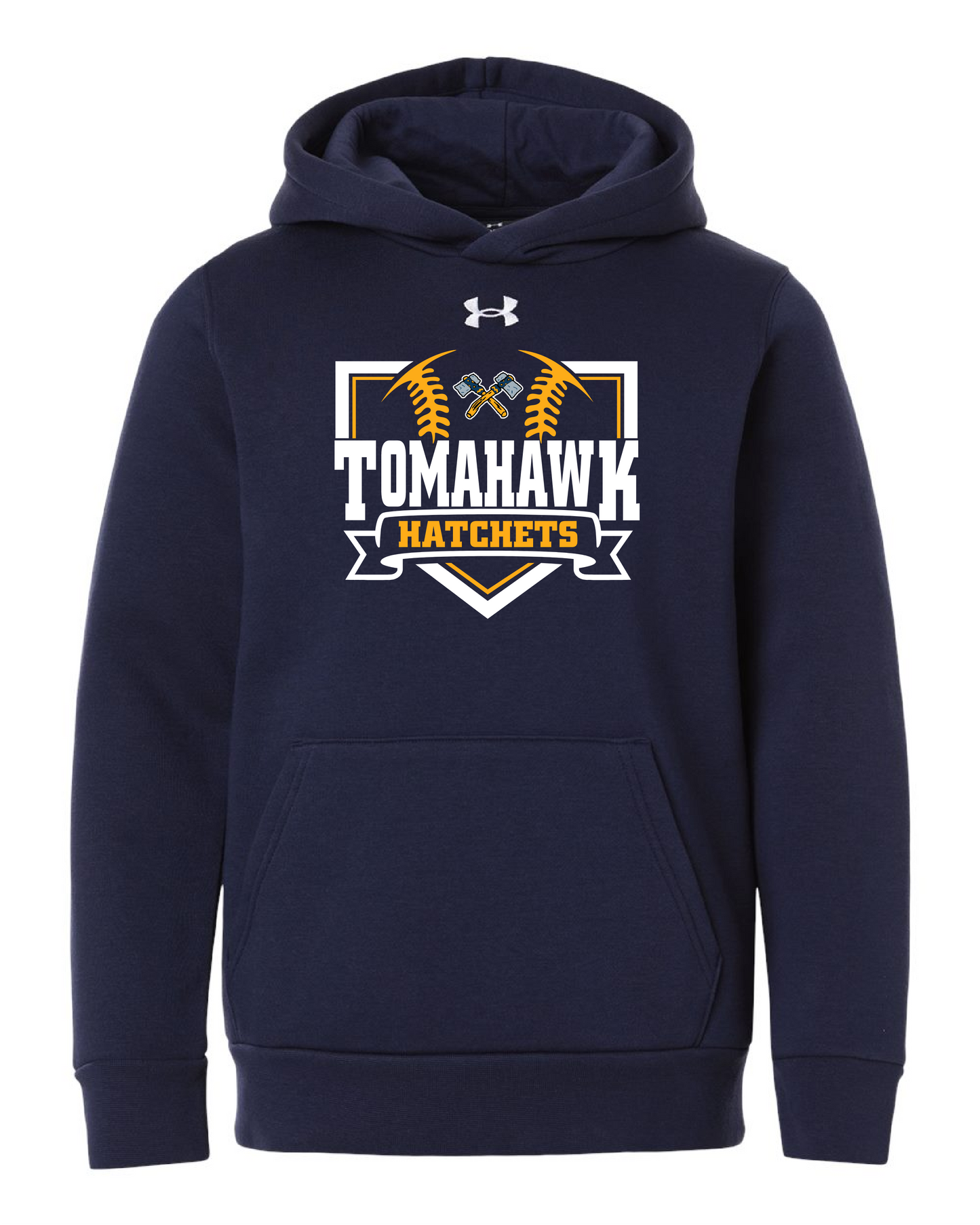 Tomahawk Baseball Youth UA Hoodie
