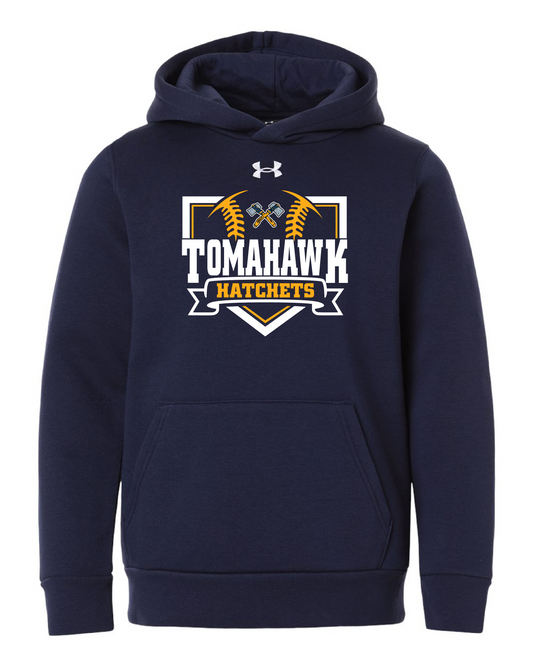 Tomahawk Baseball Youth UA Hoodie