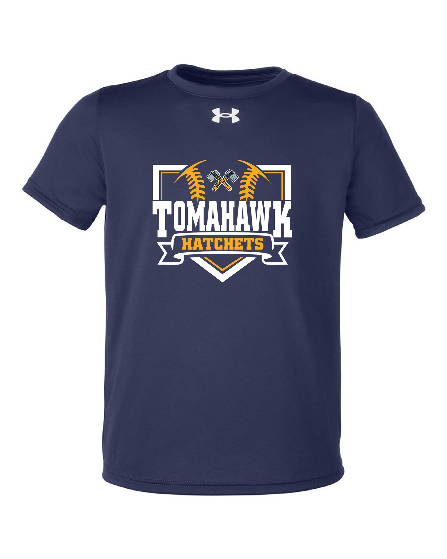Tomahawk Baseball Youth UA Tee