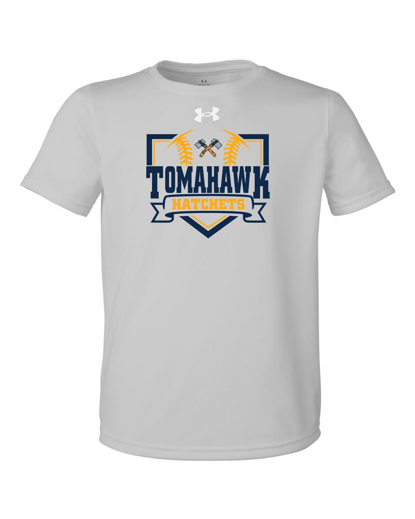 Tomahawk Baseball Youth UA Tee